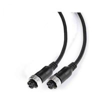 Camión certificado Remolque Imagen de marcha atrás Aviación Macho Hembra 3M 4 Pin Cable de cámara de seguridad Cable de aviación