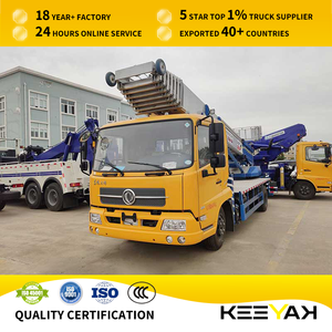 Dongfeng 45m truk terpasang Aerial Work Platform ember truk Aerial Working Platform 4x2 truk tangga rak pengiriman pabrik - Product Image 2