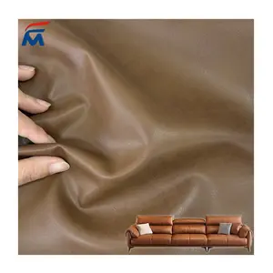 pvc pu wholesale imitation manufacturer artificial synthetic faux custom fabric emboss leather for sofa cover furniture