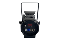 Projecteur professionnel Fresnel COB avec zoom, CRI>95, variateur d'intensité, DMX512, télécommande sans fil et application mobile