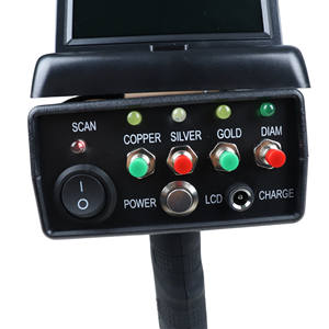 جهاز كشف المعادن تحت الأرض عالي الدقة للاستخدام الخارجي طراز بلاك هوك مع ضمان لمدة 3 سنوات وحساسية 10 بوصات للذهب والماس - Product Image 5