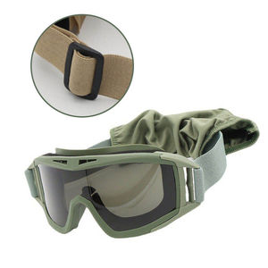 USA Direct Disponible En Gros Lunettes Tactiques Desert Locust CS Paintball Antidéflagrant Protection Des Yeux Équipé - Product Image 3