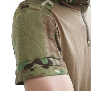 เสื้อเชิ้ตแขนสั้นลายพรางระบายอากาศได้ดีอเนกประสงค์สำหรับฤดูร้อน เหมาะสำหรับการล่าสัตว์และกีฬากลางแจ้ง - Product Image 6