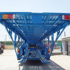 Semirremolque Sedán de 3 Ejes con Baja Altura al Suelo, Fácil Carga y Descarga, Plataforma Ultra Ancha Apta para SUV/Camioneta - Product Image 4