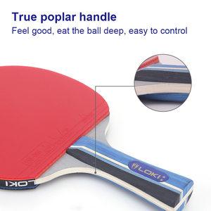 <span class=keywords><strong>Raquette</strong></span> de <span class=keywords><strong>tennis</strong></span> de table LOKI K-X2, meilleures ventes, <span class=keywords><strong>raquette</strong></span> de ping-pong avec étui rigide, prix avantageux - Product Image 5