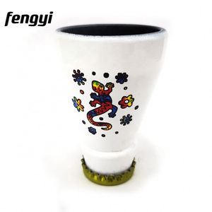 Vasos de chupito únicos con forma de tapa de botella de cerveza negra, vasos de vodka de recuerdo, vasos para beber en fiestas - Product Image 5