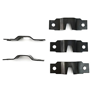 <b>Black</b> Metal <b>Picture</b> <b>Frame</b> Hanging Hooks Double Hole Straight Strip 5 10kg Load Capacity For Mural Cross Stitch Display - Product Image 1