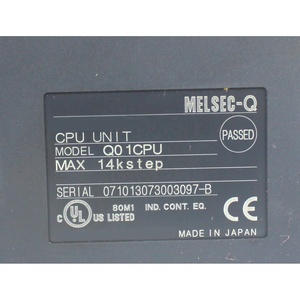 Controlador PLC Programable en Stock Q01CPU Q02HCPU Módulo de Control Industrial PLC Q03UDECPU Q06UDVCPU Controlador PLC Industrial - Product Image 6