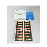 Dents artificielles antérieures en résine acrylique dentaire, dents de prothèse synthétiques