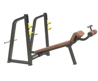 Banc de musculation inclinable réglable pour exercices de bras et de pectoraux en salle de sport commerciale