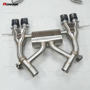 ระบบท่อไอเสียหลังแบบ Auto Axle Back สำหรับ BMW M3 M4 G80/G82 3.0T ผลิตจากสแตนเลส SUS304 - Product Image 2