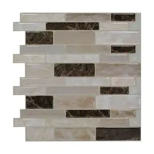 Hoge Kwaliteit 3D Decoratieve Backsplash Keuken Keramische Moderne Floor & Wandtegel Sticker