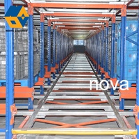 Rayonnage à palettes à commande radio à 4 voies NOVA, robuste, certifié ISO//CE, pour entrepôt frigorifique