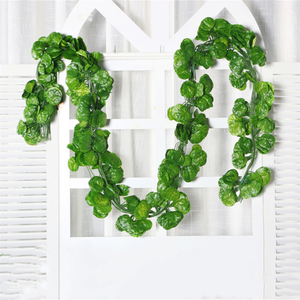 Altri Fiori e Piante Decorative all'Ingrosso Ghirlanda di Foglie di Edera Artificiale Finta da Appendere a Parete - Product Image 1