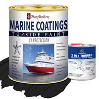 Peinture époxy spéciale anti-corrosion pour navires marins, résistante au soleil, pour structure en acier de coque, antirouille, résistante aux acides, revêtement liquide
