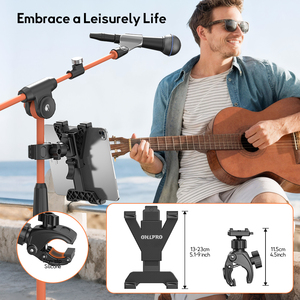 Phổ điện thoại di động hoặc <span class=keywords><strong>iPad</strong></span> chủ 360 độ xe đạp Tablet Đứng núi cho xe máy xe đạp xe đẩy Máy chạy bộ - Product Image 4