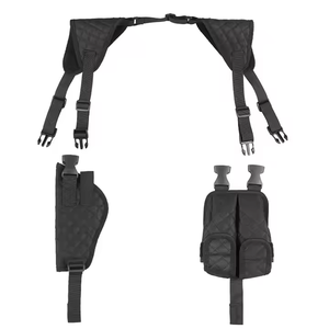 Verstelbare Tactische Universele Nylon Schouder Oksel <span class=keywords><strong>Holster</strong></span> Draagbare Dubbele Verborgen Licht Beveiliging Waterdicht - Product Image 4