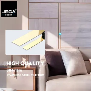 PVC Materials Chrome Golden Edging Strip Furniture Decorative Edge