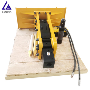 ค้อนไฮดรอลิกสำหรับรถตักขนาด 1-7 ตัน สำหรับงานรื้อถอนหิน - Product Image 5