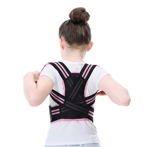 Correcteur de posture respirant et élastique pour enfants, soutien dorsal et des épaules avec protection pour les jeunes. - Product Image 5