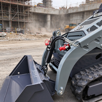 Mini Skid Steer Loader Ringkas dengan Tenaga Hidrolik Canggih untuk Tugas Konstruksi Perkotaan
