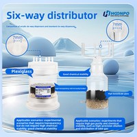 Unité de purification d'air sans odeur Hongpu HP-09, distributeur de gaz à six voies, compresseur d'air sans huile, adsorbant au charbon actif 112