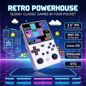 Nouvelle console de jeux rétro M9 2026, avec écran IPS portable de 3,5 pouces, 128 Go/64 Go, console de poche, cadeau pour enfant - Product Image 4