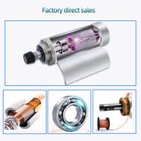 Moteur de broche refroidi CNC LY à couple élevé ER20, noyau de moteur à joint nasal pour machines CNC neuves et d'occasion, industries de la construction et de la fraisage