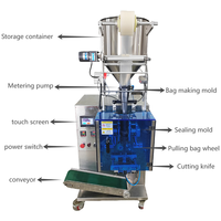 Machine d'emballage liquide entièrement automatique, remplisseuse de bouteilles haute vitesse, ligne de remplissage de sachets pour boissons, détergents, produits chimiques