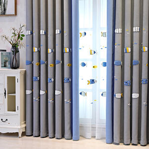 <span class=keywords><strong>Tende</strong></span> semplici di lino di cotone nordico <span class=keywords><strong>per</strong></span> camere da letto <span class=keywords><strong>per</strong></span> bambini con finestra piatta <span class=keywords><strong>per</strong></span> ragazzi stanze delle ragazze con ricami di cartoni animati oscuranti - Product Image 5