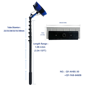 Nhà máy trực tiếp nâng cấp tuyết xẻng với khả năng mở rộng xử lý mái tuyết cào Bộ Kính thiên văn rửa bàn chải cho cửa sổ làm sạch - Product Image 2
