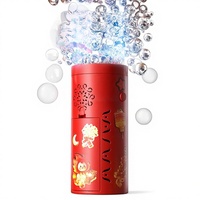 Machine à bulles transfrontalière avec effets sonores et lumineux de feux d'artifice simulés, cadeau de vacances, machine à bulles automatique, jouet pour enfants