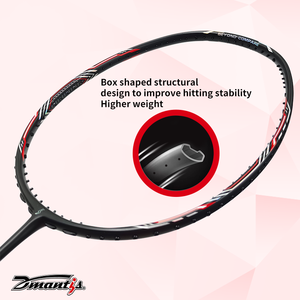 Dmantis <span class=keywords><strong>Raquette</strong></span> de <span class=keywords><strong>badminton</strong></span> professionnelle en fibre de carbone Poids 4U Arbre en graphite Qualité durable Poignée en PU Fourniture d'usine pour une utilisation sportive - Product Image 4
