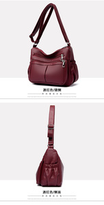 Nuevo Bolso de Mano de Moda para Mujer, Diseño Ligero y de Lujo, Bolso de Hombro de Cuero PU, Bolso Cruzado de Moda para Dama - Product Image 4
