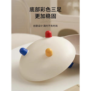 Bandeja Minimalista para Frutas, Redonda, de Material PP, para Mesa de Centro, Estilo Simple, Tamaño Estándar - Product Image 4