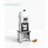 Presse plieuse CNC miniature synchronisée LB 3T/200mm |   Conception haute sécurité, optimisée pour le pliage des barres de cuivre, d'acier et de busbars électriques