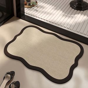 Alfombra de Baño de Diatomita de Estilo Francés Vintage, Absorbente de Agua y Antideslizante - Product Image 4