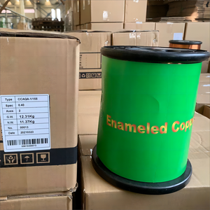 Jayuan Personalizable Diámetro 0,10-6,00mm Alambre de aluminio revestido de cobre Alambre esmaltado Ecca-Alambre de aluminio revestido de cobre esmaltado - Product Image 6