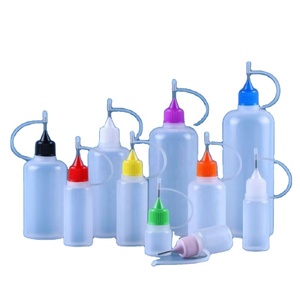 5ml 10ml 20ml 30ml 50ml 100ml 120ml PE Needle Tip <b>Squeeze</b> Glue <b>Bottles</b> for Paint Quilling Craft - Product Image 1