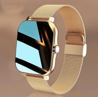 Montre intelligente Y13 avec écran TFT, bracelet en silicone, alliage d'aluminium, étanche, Wi-Fi, écran tactile, paiement, suivi du sommeil, design tendance