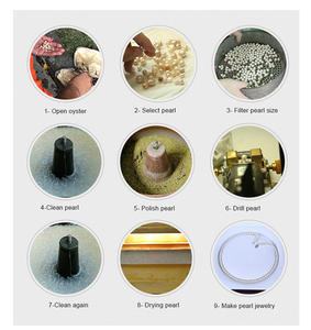 Ostrica <span class=keywords><strong>perla</strong></span> AAA grade <span class=keywords><strong>perla</strong></span> d'acqua dolce <span class=keywords><strong>con</strong></span> una <span class=keywords><strong>perla</strong></span> rotonda di colore della miscela - Product Image 3