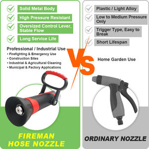 サンシャイン ヘビーデューティー プロ ツイストホースノズル 高圧メタルウォータースプレーガン 調整可能 工業用洗浄ノズル OEM ODM - Product Image 3