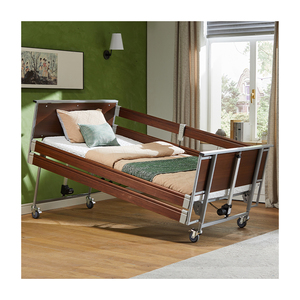 Tecforcare Lit médical en bois Moteur électrique Hi-Low en acier inoxydable Soins à domicile Soins infirmiers Maison Equipement IEC 60601 Hôpital - Product Image 4