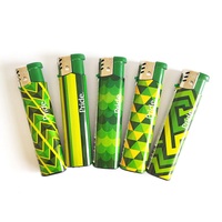 Briquet électrique en plastique au butane avec design de dessin animé personnalisé pour l'utilisation de cigarettes Cadeaux d'affaires et logo OEM/ODM