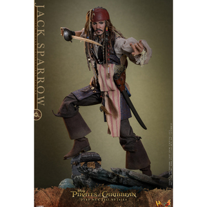 Nouveau Stock Hottoys DX37 DX38 <span class=keywords><strong>Jack</strong></span> Sparrow 1/<span class=keywords><strong>6</strong></span> Échelle 30cm PVC Animation Action Figure Jouet Cadeau Modèle Collection Inspiré Pirates - Product Image 4