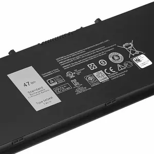 Bateria para laptop Myyae 7.4V 6300mAh 34GKR Bateria para Latitude 14 7000 E7440 E7450 E7420 7450 Bateria Ultrabook 7000