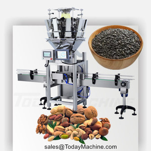 2 teste scala lineare benna di riempimento macchina imballatrice Auto IQF surgelato frutta verdura bacche Broccoli cibo macchina per imballare - Product Image 5