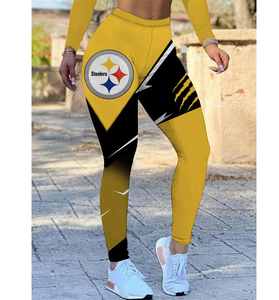 Venta caliente Nuevos estilos Mujer Leggings Personalizar Mujer Fútbol Equipo Deportes Mujer Leggings - Product Image 1