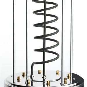 Asador Giratorio Clásico de Acero Inoxidable, 8 Brochetas, Rotación de 360 Grados, Parrilla Eléctrica para Kebab - Product Image 3