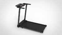 Tapis roulant électrique pliable intelligent avec design incurvé et écran LED pour la remise en forme à domicile et l'entraînement cardio